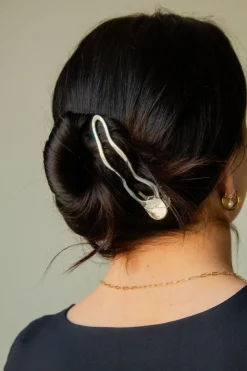 Andi Abstract Alligator Claw Clip