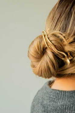 Andi Abstract Alligator Claw Clip
