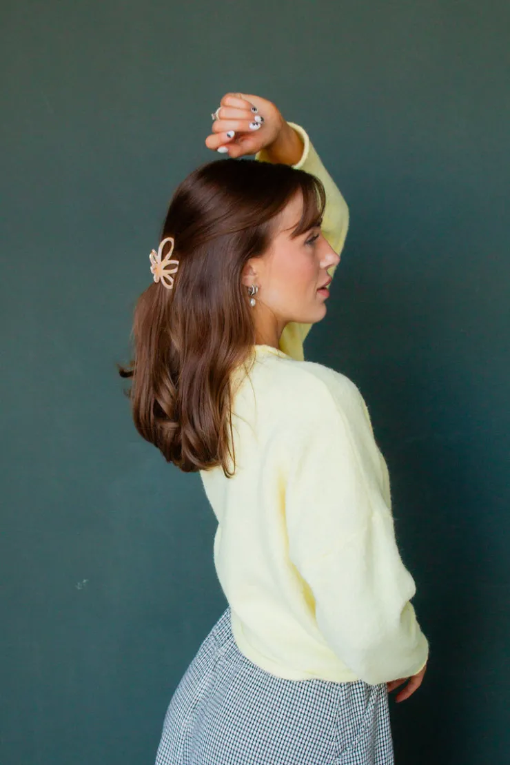 Andi Abstract Butterfly Claw Clip