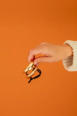 Andi Abstract Ponytail Cuff