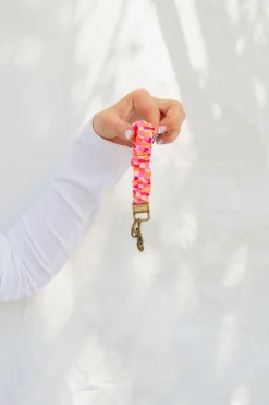 Andi x Katie Lynn Bright Checkered Keychain