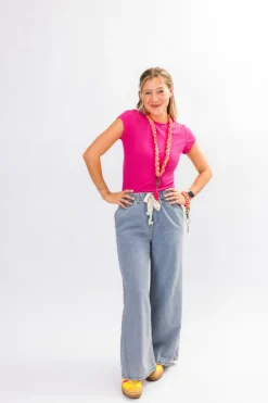 Andi x Katie Lynn Bright Checkered Lanyard