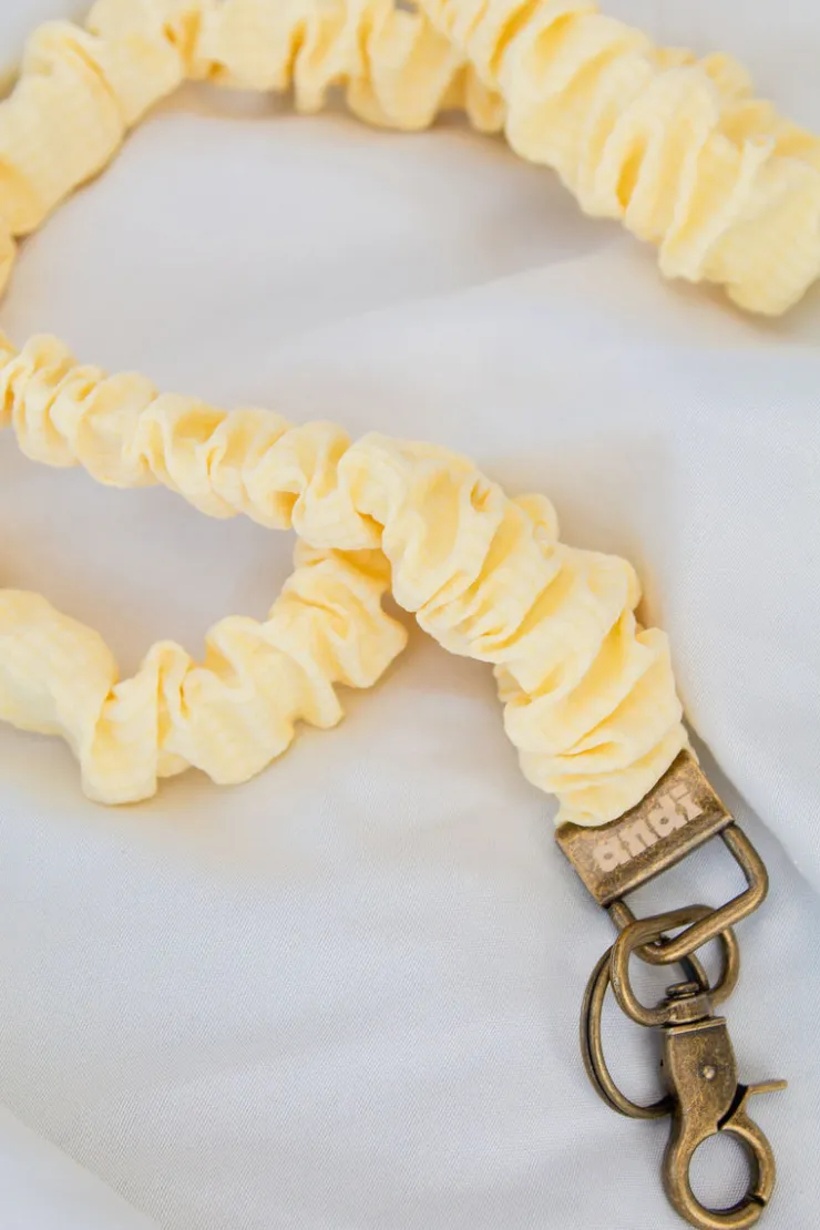 Andi x Katie Lynn Butter Yellow Lanyard