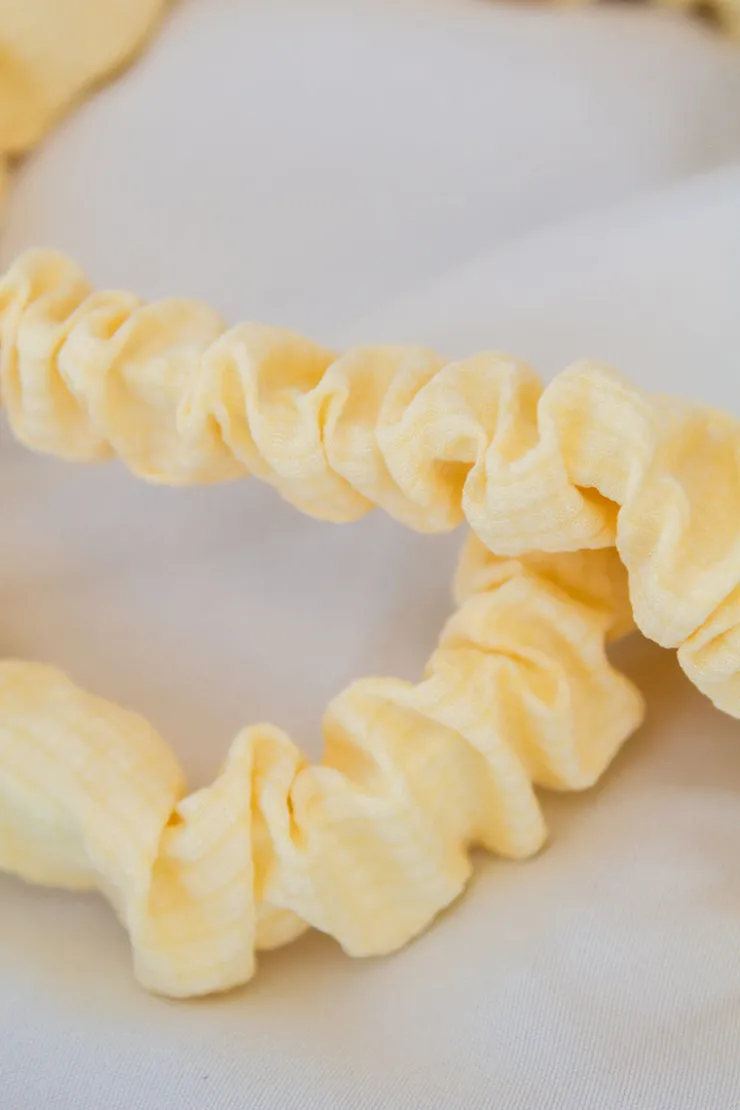 Andi x Katie Lynn Butter Yellow Lanyard