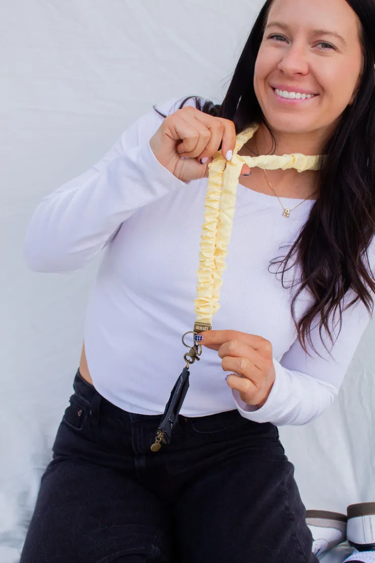 Andi x Katie Lynn Butter Yellow Lanyard