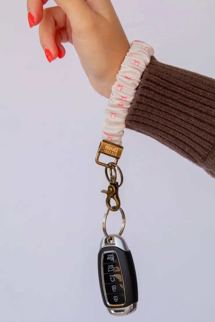 Andi x Rad Rev Pink Bows Keychain