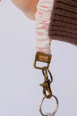 Andi x Rad Rev Pink Bows Keychain