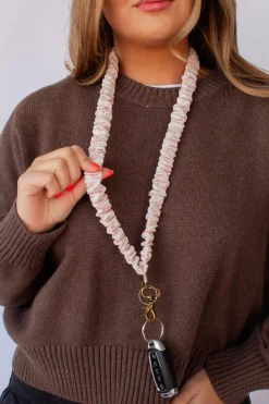 Andi x Rad Rev Pink Bows Lanyard