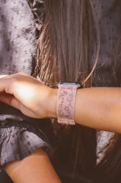 Andi Antique Rose Adjustable Elastic Watch Band