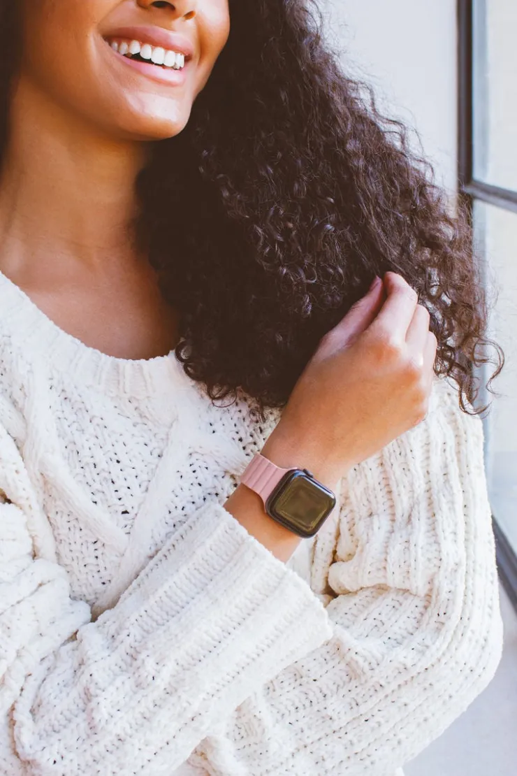 Andi Apricot Magnetic Loop Watch Band
