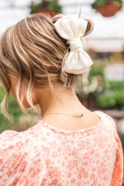 Andi Bailey Satin Bow Claw Clip