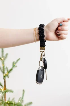 Andi Black Luxe Keychain