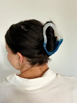 Andi Blue Wave Claw Clip