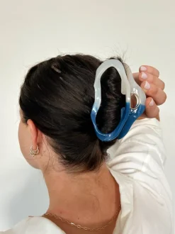 Andi Blue Wave Claw Clip