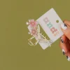 Andi Blush Blossom Claw Clip