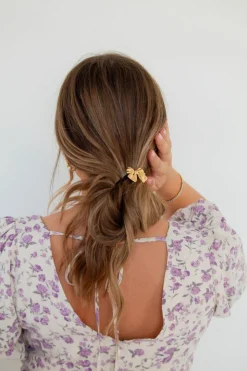 Andi Bow Charm Ponytail Holder