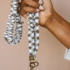 Andi Brown Checkered Lanyard