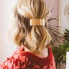 Andi Brushed Bronze Bar Clip