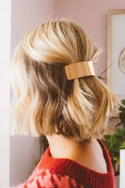 Andi Brushed Bronze Bar Clip
