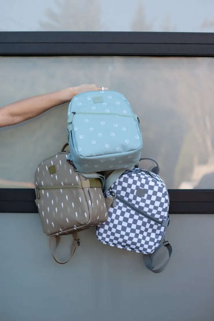 Andi Canvas MINI in Grey Check