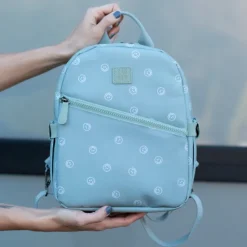 Andi Canvas MINI in Mint Smiles
