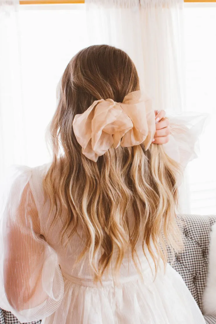 Andi Chiffon Bow Barrette