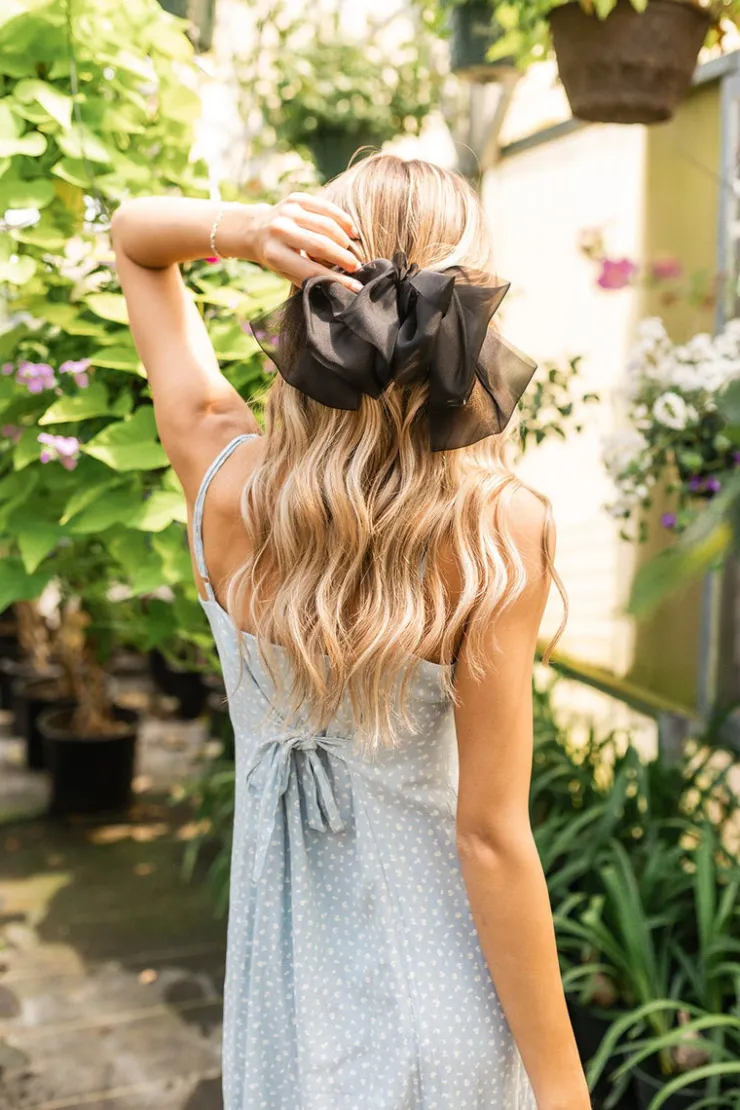 Andi Chiffon Bow Barrette