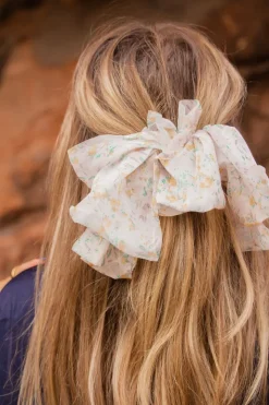 Andi Chiffon Bow Barrette
