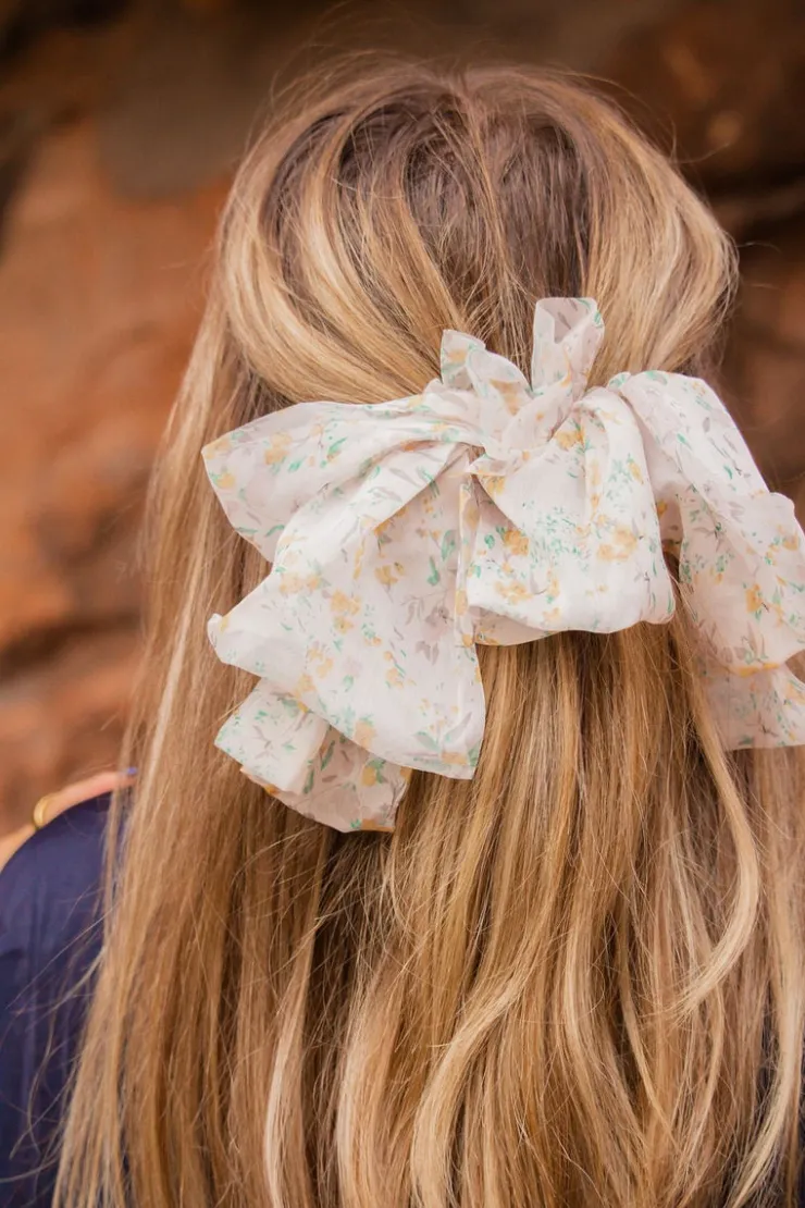 Andi Chiffon Bow Barrette