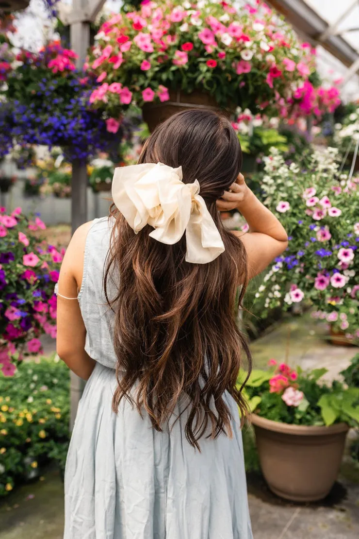 Andi Chiffon Bow Barrette