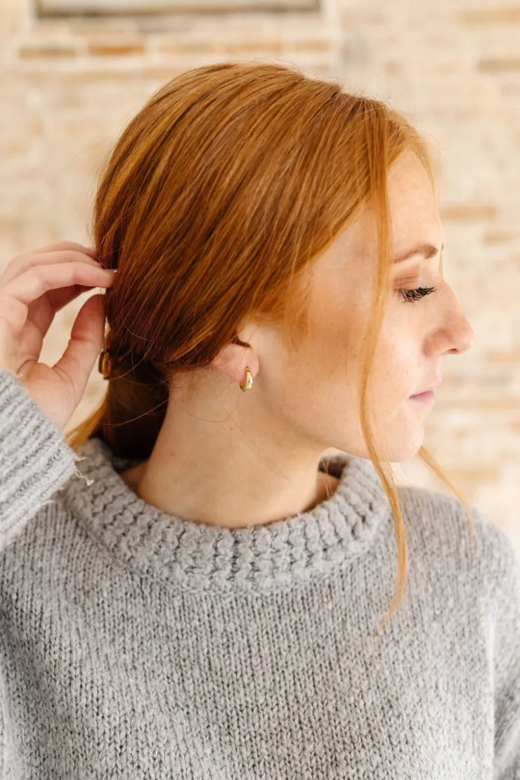 Andi Chunky Hoops - Hypoallergenic
