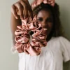 Andi Clay Satin Jumbo Scrunchie