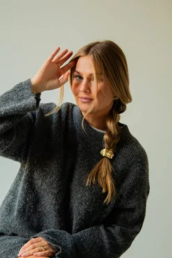 Andi Crinkled Ponytail Cuff