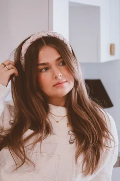 Andi Cupid Floral Braided Hard Headband