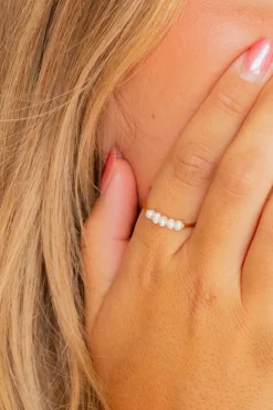 Andi Dainty Freshwater Pearl Ring