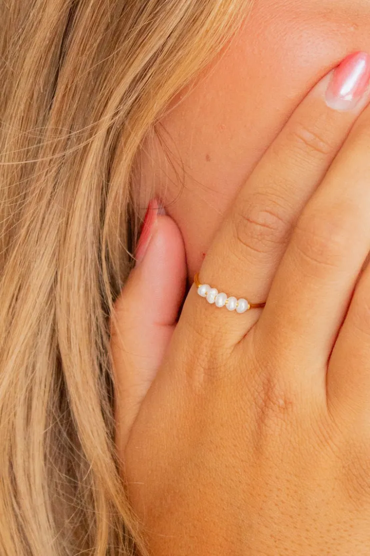 Andi Dainty Freshwater Pearl Ring
