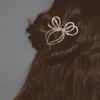 Andi Diamond Bow Hair Pin