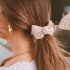 Andi Double Bow Jumbo Ponytail Claw Clip