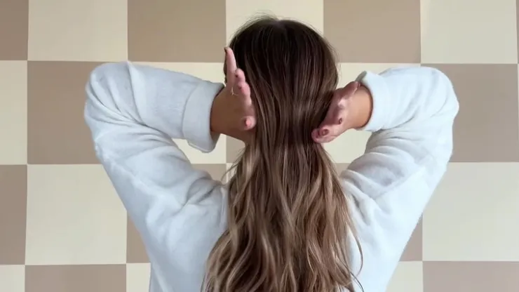 Andi Double Bow Jumbo Ponytail Claw Clip