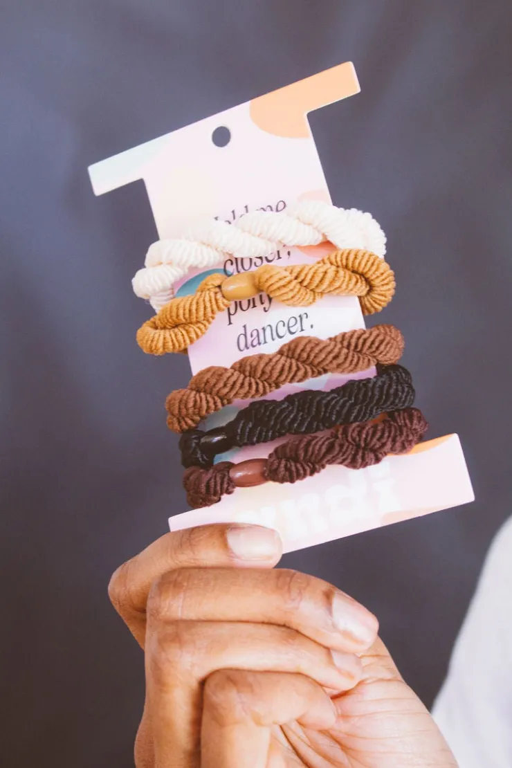 Andi Double Twisted Hair Tie Pack