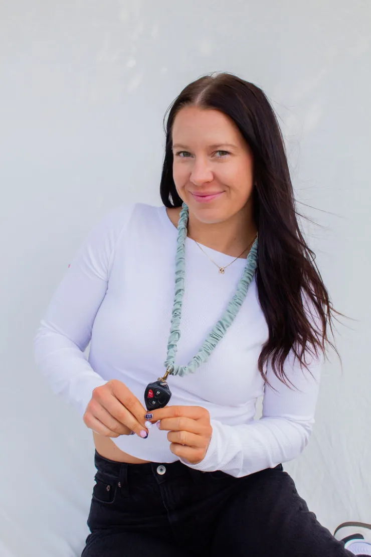 Andi Dusty Sage Lanyard