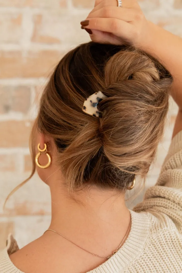 Andi Eccentric Marble Hair Pin