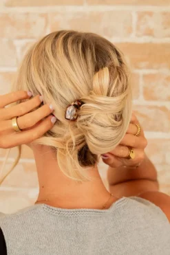Andi Eccentric Marble Hair Pin