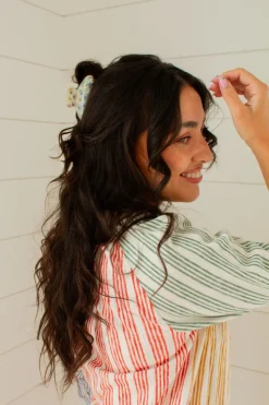 Andi Elsie Floral Claw Clip