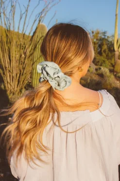 Andi Eucalyptus Jumbo Scrunchie