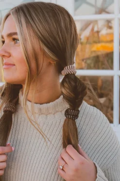 Andi Fall Ribbed Ponytail 5-Pack