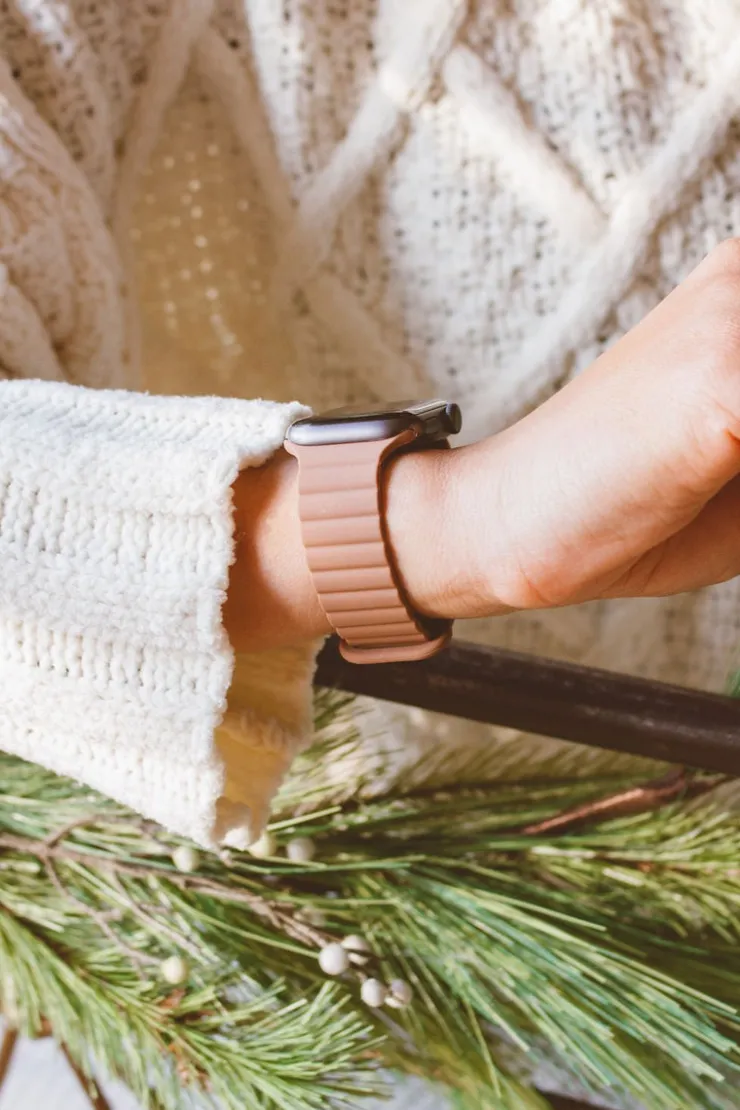Andi Fawn Brown Magnetic Loop Watch Band