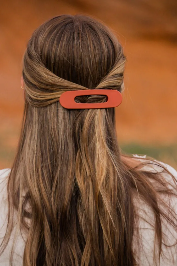 Andi Flat Matte Claw Clip