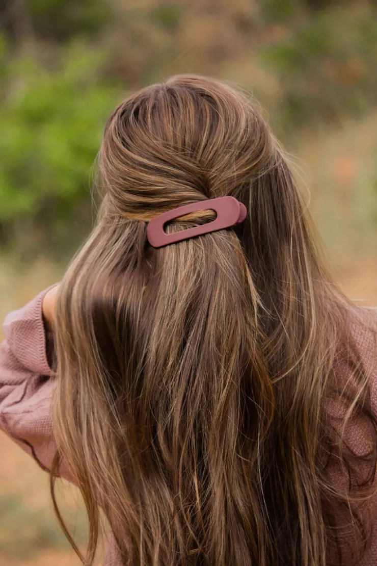 Andi Flat Matte Claw Clip