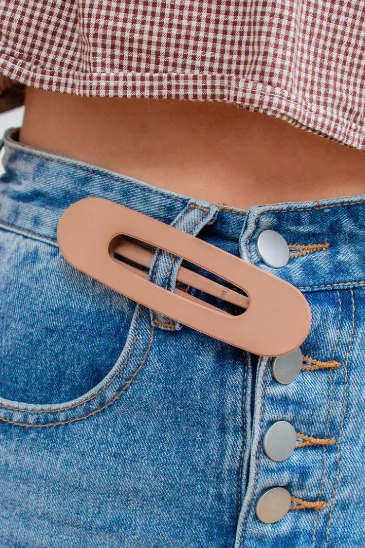 Andi Flat Matte Claw Clip
